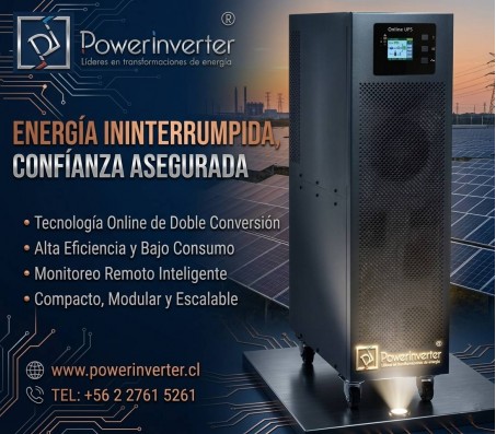 UPS - 220VAC/6.000W - TORRE - ONLINE - PSW